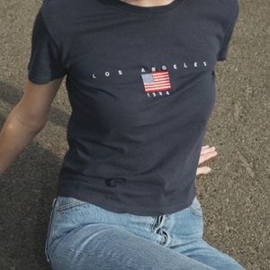 NWT Brandy Melville Los Angeles t-shirt
